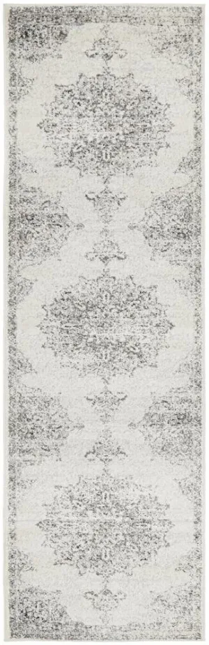Chrome Rita Silver Runner Rug by Rug Culture, a Contemporary Rugs for sale on Style Sourcebook