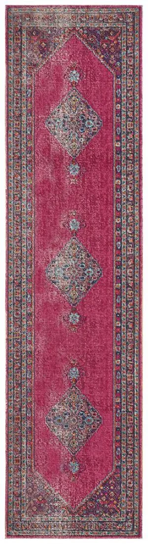 Eternal 910 Pink Runner Rug by Rug Culture, a Contemporary Rugs for sale on Style Sourcebook