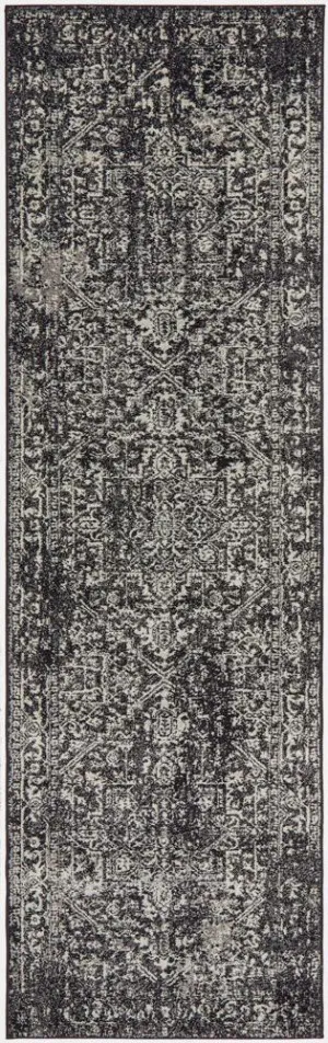 Evoke 253 Charcoal Runner by Rug Culture, a Contemporary Rugs for sale on Style Sourcebook