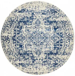Evoke 253 White Navy by Rug Culture, a Contemporary Rugs for sale on Style Sourcebook