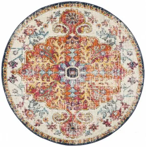 Evoke 254 White Round by Rug Culture, a Contemporary Rugs for sale on Style Sourcebook