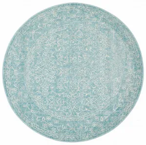 Evoke 258 Blue Round by Rug Culture, a Contemporary Rugs for sale on Style Sourcebook