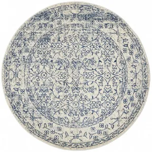 Evoke 258 White Round by Rug Culture, a Contemporary Rugs for sale on Style Sourcebook
