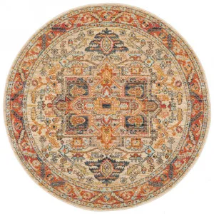 Legacy 850 Rust Round Rug by Rug Culture, a Contemporary Rugs for sale on Style Sourcebook