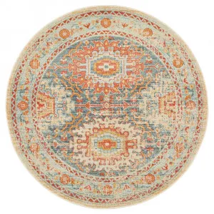 Legacy 853 Blue Round Rug by Rug Culture, a Contemporary Rugs for sale on Style Sourcebook