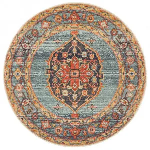 Legacy 862 Rust Round Rug by Rug Culture, a Contemporary Rugs for sale on Style Sourcebook