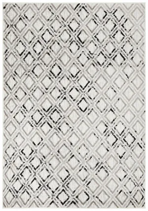 Metro 607 Black White by Rug Culture, a Contemporary Rugs for sale on Style Sourcebook