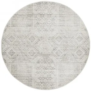 Mirage 351 Silver Round Rug by Rug Culture, a Contemporary Rugs for sale on Style Sourcebook