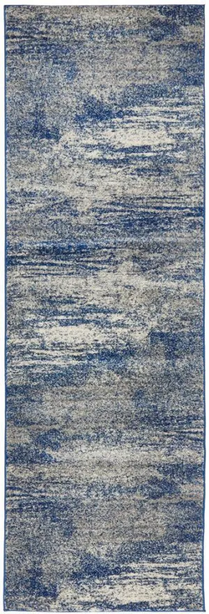 Mirage 355 Blue Runner Rug by Rug Culture, a Contemporary Rugs for sale on Style Sourcebook