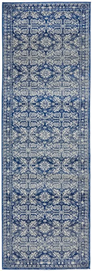 Mirage 358 Navy Runner Rug by Rug Culture, a Contemporary Rugs for sale on Style Sourcebook