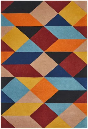 Matrix 904 Sunset Round Rug by Rug Culture, a Contemporary Rugs for sale on Style Sourcebook