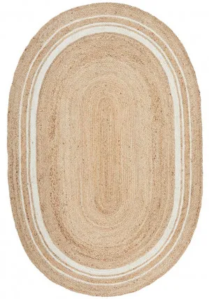 Noosa 111 Natural Oval Rug by Rug Culture, a Contemporary Rugs for sale on Style Sourcebook