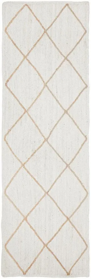 Noosa 222 White Runner Rug by Rug Culture, a Contemporary Rugs for sale on Style Sourcebook
