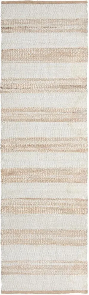 Noosa 555 Natural White Runner Rug by Rug Culture, a Contemporary Rugs for sale on Style Sourcebook
