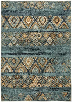 Oxford 430 Blue Rug by Rug Culture, a Contemporary Rugs for sale on Style Sourcebook
