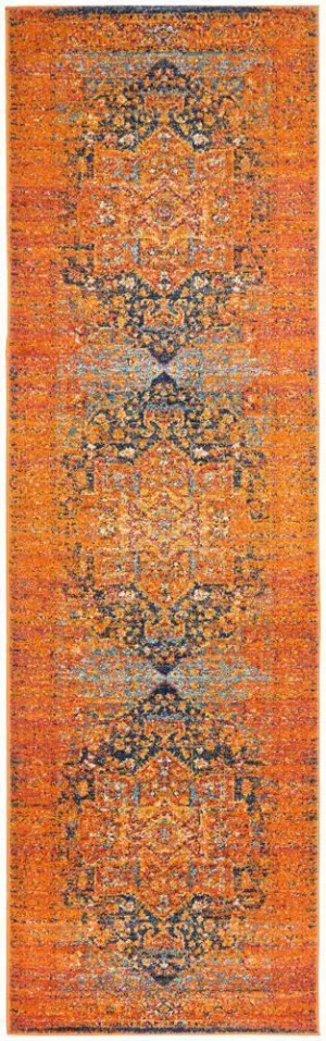 Radiance 400 Rust Runner Rug by Rug Culture, a Contemporary Rugs for sale on Style Sourcebook