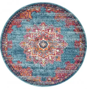 Radiance 433 Marine Round Rug by Rug Culture, a Contemporary Rugs for sale on Style Sourcebook