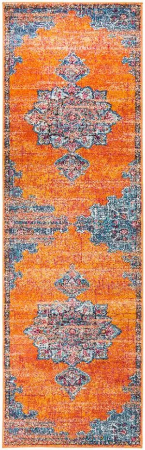 Radiance 433 Rust Runner Rug by Rug Culture, a Contemporary Rugs for sale on Style Sourcebook