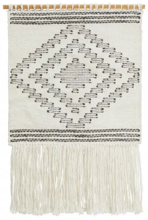 426 White Wall Hanging by Rug Culture, a Wall Hangings & Decor for sale on Style Sourcebook