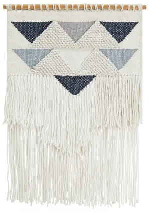 434 Blue Wall Hanging by Rug Culture, a Wall Hangings & Decor for sale on Style Sourcebook