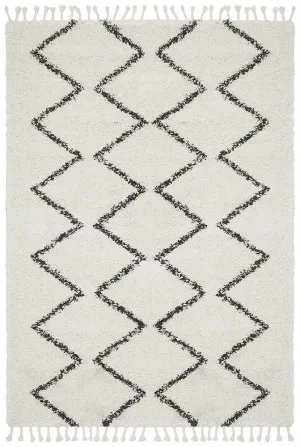 Saffron 11 White Rug by Rug Culture, a Shag Rugs for sale on Style Sourcebook