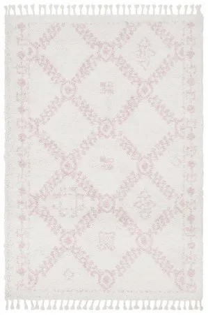 Saffron 33 Pink Rug by Rug Culture, a Shag Rugs for sale on Style Sourcebook