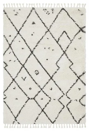 Saffron 44 White Rug by Rug Culture, a Shag Rugs for sale on Style Sourcebook