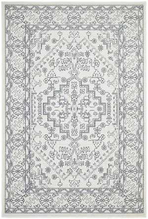 Seaside 5555 White Rug by Rug Culture, a Outdoor Rugs for sale on Style Sourcebook