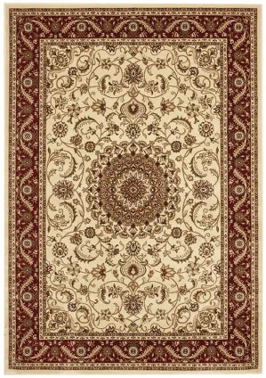 Sydney 9 Ivory Red by Rug Culture, a Persian Rugs for sale on Style Sourcebook