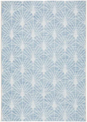 Rug Culture Terrace 5502 Blue Runner Rug by Rug Culture, a Outdoor Rugs for sale on Style Sourcebook