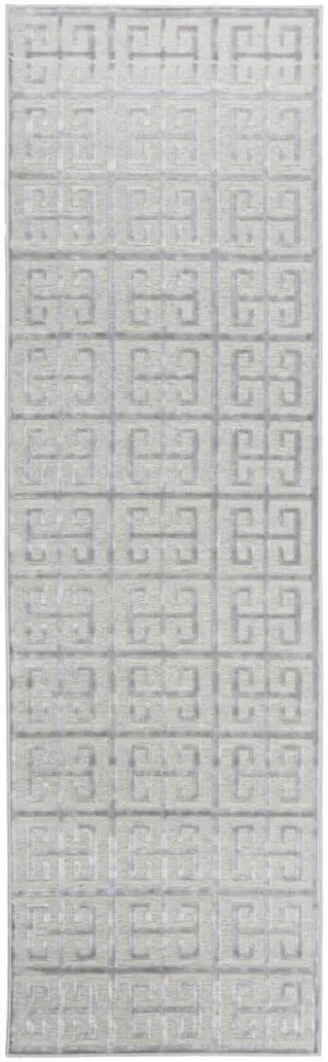 York Brenda Silver Runner Rug by Rug Culture, a Contemporary Rugs for sale on Style Sourcebook