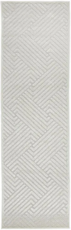 York Cindy Natural White Runner Rug by Rug Culture, a Contemporary Rugs for sale on Style Sourcebook