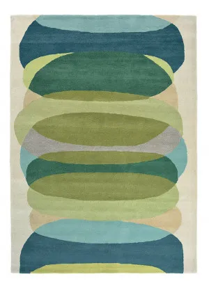 Harlequin Elliptic Emerald 140307 by Harlequin, a Contemporary Rugs for sale on Style Sourcebook