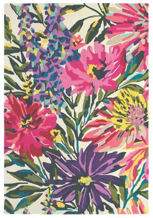 Harlequin Floreale Fuschsia by Harlequin, a Contemporary Rugs for sale on Style Sourcebook
