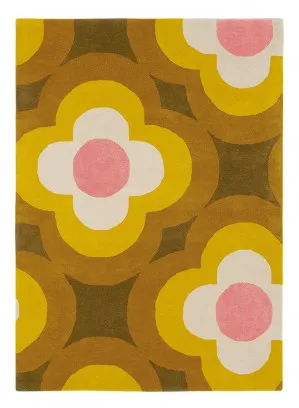 Orla Kiely Pulse Yellow 060306 by Orla Kiely, a Contemporary Rugs for sale on Style Sourcebook