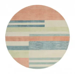 Scion Parwa Chalky Brights Round 026300 by Scion, a Contemporary Rugs for sale on Style Sourcebook