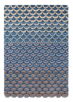 Ted Baker Masquerade Blue 160008 by Ted Baker, a Contemporary Rugs for sale on Style Sourcebook