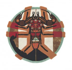Ted Baker Zodiac Scorpio Round 161805 by Ted Baker, a Contemporary Rugs for sale on Style Sourcebook