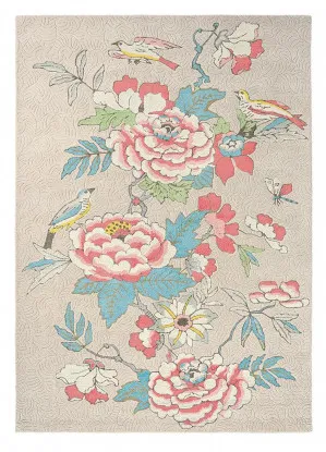 Wedgwood Paeonia Coral 37902 by Wedgwood, a Contemporary Rugs for sale on Style Sourcebook