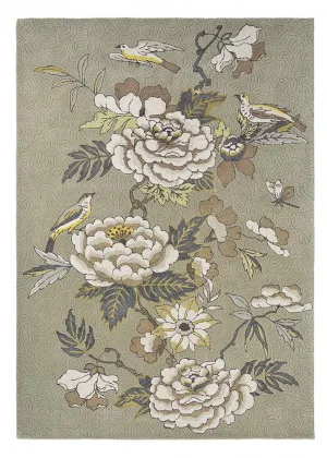 Wedgwood Paeonia Taupe 37904 by Wedgwood, a Contemporary Rugs for sale on Style Sourcebook