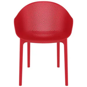 Siesta Sky Indoor / Outdoor Dining Armchair, Red by Siesta, a Dining Chairs for sale on Style Sourcebook