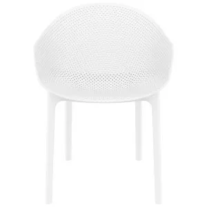 Siesta Sky Indoor / Outdoor Dining Armchair, White by Siesta, a Dining Chairs for sale on Style Sourcebook
