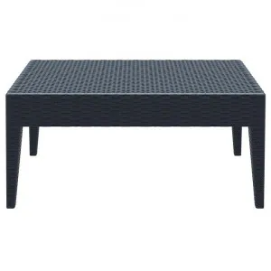 Siesta Tequila Commercial Grade Resin Wicker Outdoor Coffee Table, 92cm, Anthracite by Siesta, a Tables for sale on Style Sourcebook