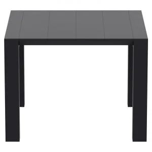 Siesta Vegas Commercial Grade Outdoor Extendible Dining Table, 100-140cm, Black by Siesta, a Tables for sale on Style Sourcebook