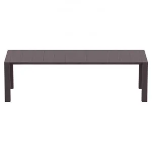 Siesta Vegas Commercial Grade Outdoor Extendible Dining Table, 260-300cm, Chocolate by Siesta, a Tables for sale on Style Sourcebook