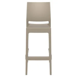 Siesta Maya Commercial Grade Indoor / Outdoor Bar Stool, Taupe by Siesta, a Bar Stools for sale on Style Sourcebook