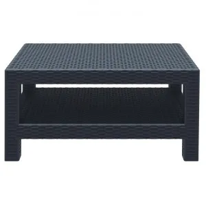 Siesta Monaco Commercial Grade Resin Wicker Outdoor Coffee Table, 93cm,  Anthracite by Siesta, a Tables for sale on Style Sourcebook