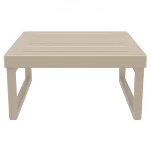 Siesta Mykonos Outdoor Coffee Table, 65cm, Taupe by Siesta, a Tables for sale on Style Sourcebook