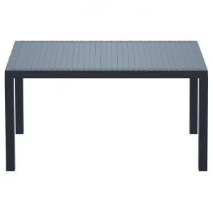 Siesta Orlando Resin Wicker Outdoor Dining Table, 140cm, Anthracite by Siesta, a Tables for sale on Style Sourcebook
