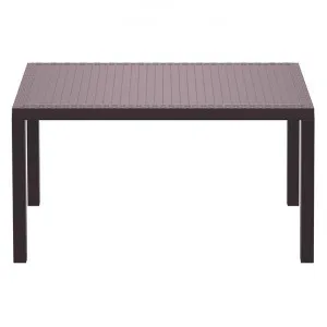 Siesta Orlando Resin Wicker Outdoor Dining Table, 140cm, Chocolate by Siesta, a Tables for sale on Style Sourcebook